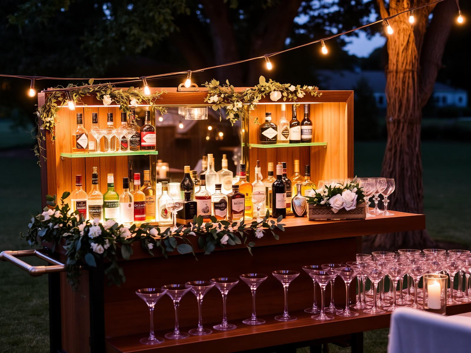 Mobile Bar Styling