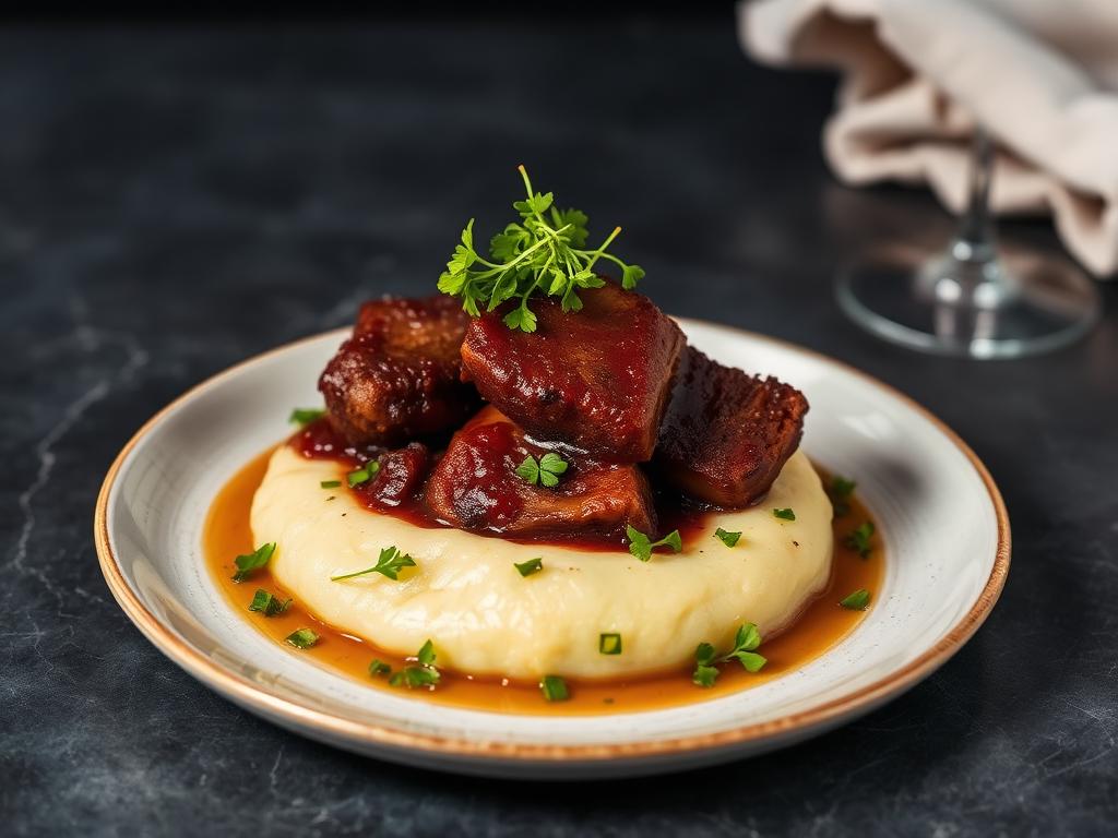 Red Wine Braised Short Rib